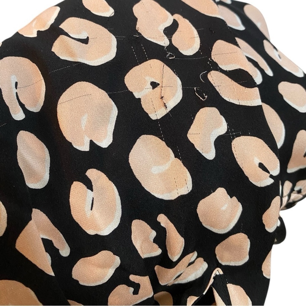 Veronica Beard Silk Leopard Print Dress I Size: 2 - Picture 12 of 12